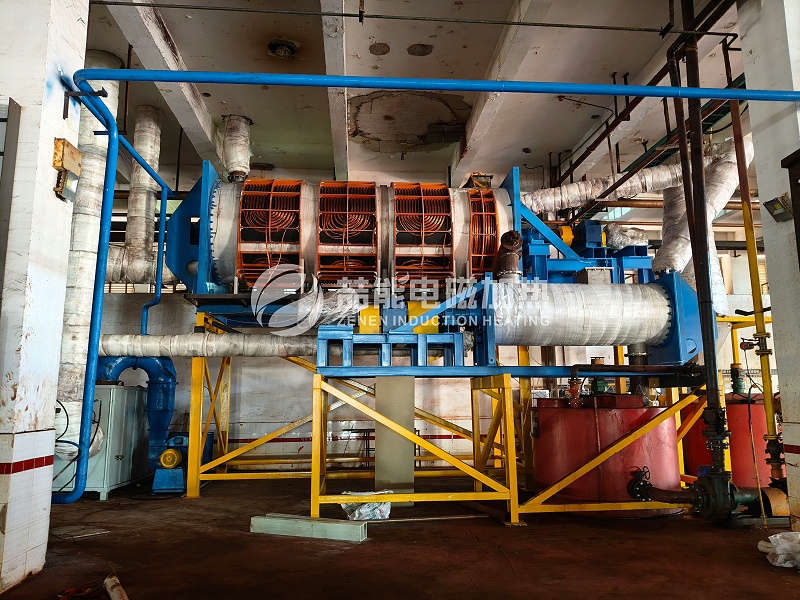 喆能6500kw電磁回轉(zhuǎn)窯照片