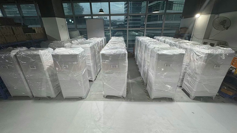 6500kw電磁回轉(zhuǎn)窯加熱柜準(zhǔn)備發(fā)貨